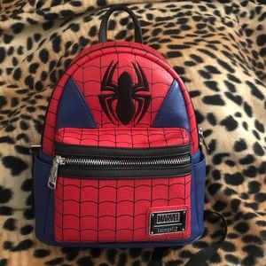 loungefly spiderman mini backpack